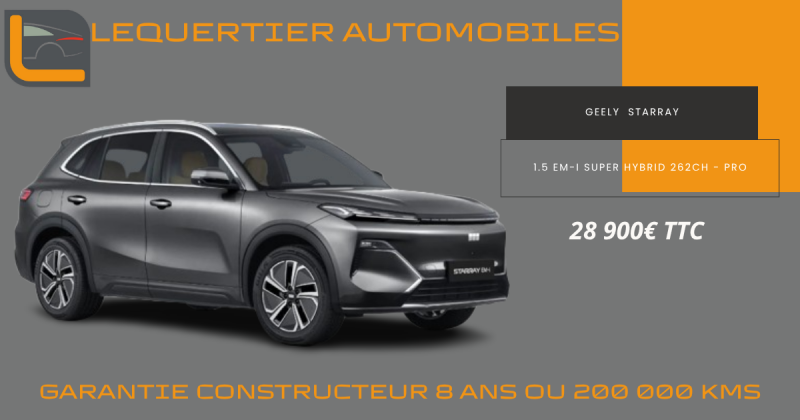 GEELY STARRAY 1.5 EM-I 99+218CH PRO